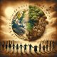 A conceptual sepia-toned image that embodies the theme of 'togetherness' in a world facing environmental, social, and political challenges. The image copy