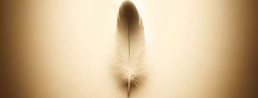 A minimalistic image in sepia tones, embodying simplicity and tranquility. The composition includes a small, delicate object in the center against a g copy